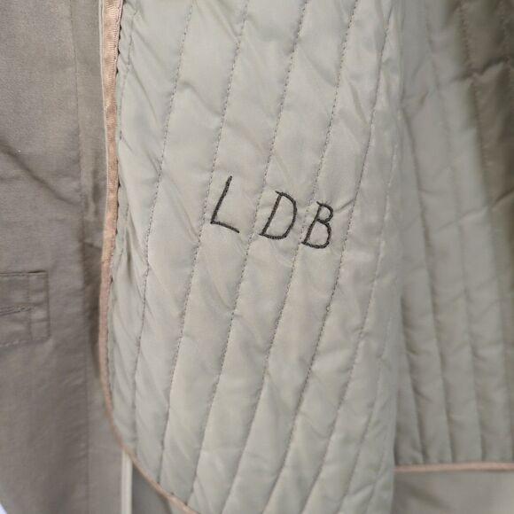 London Fog Maincoats Trench Coat Zip Out Quilt Green/Khaki 10 Regular VTG USA - Picture 11 of 13